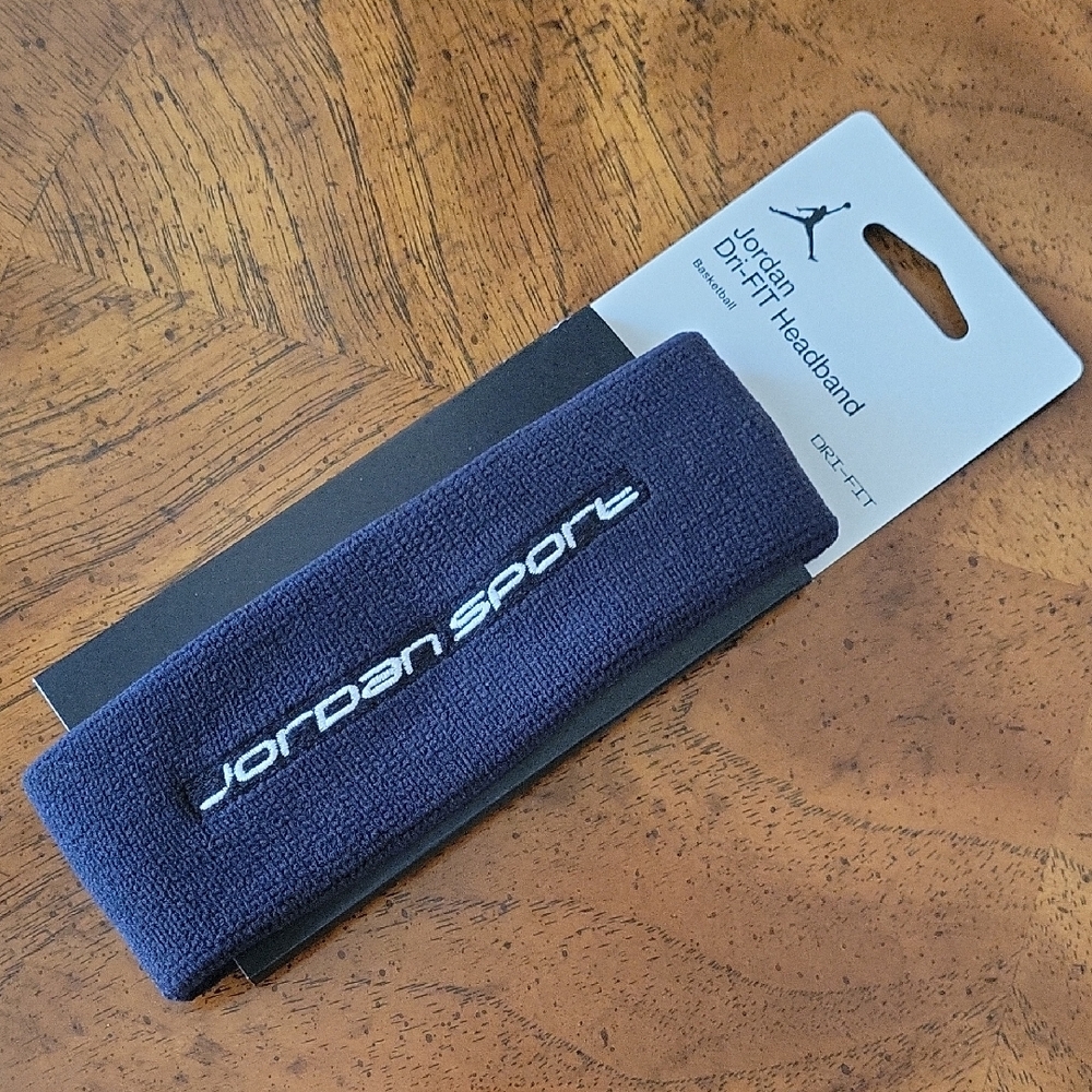Jordan Dri-FIT Basketball Headband, Unisex, Black, NWT